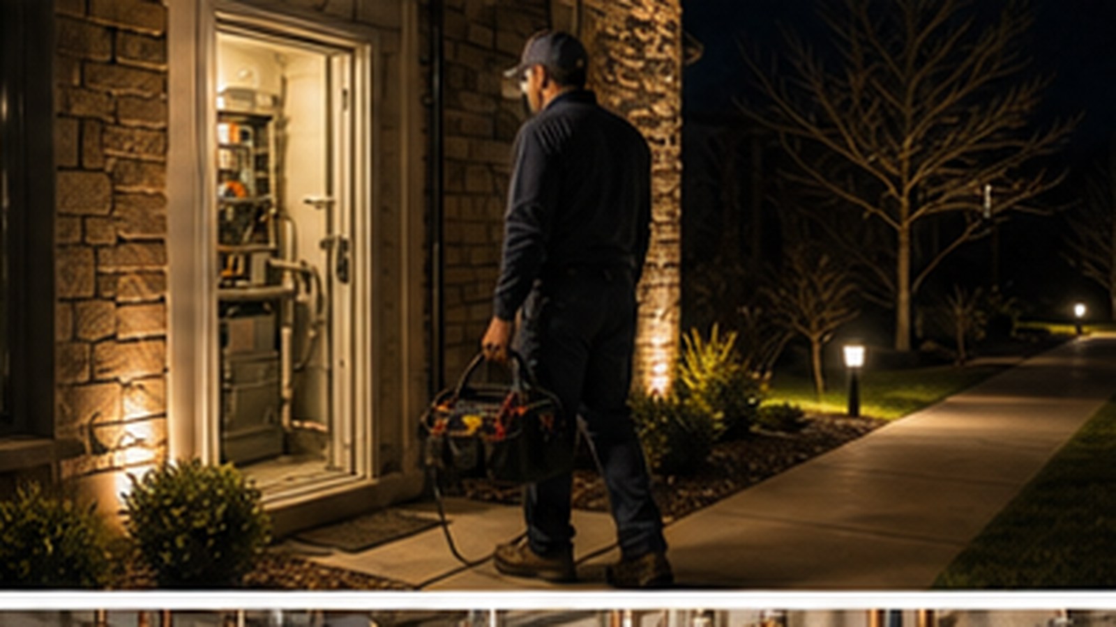 Emergency HVAC safety guidance for an Adamstown home