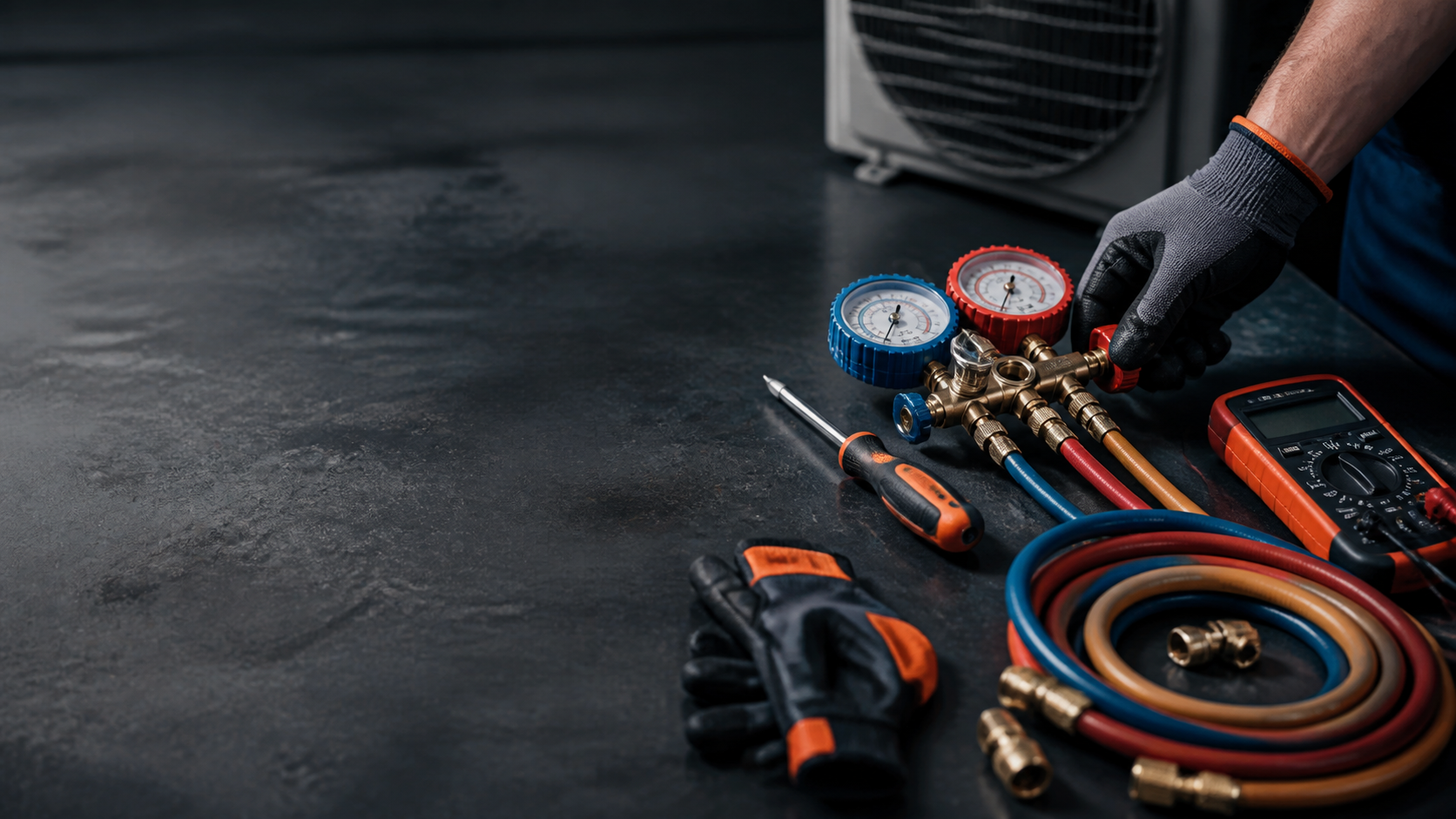 HVAC tools used to evaluate a furnace replacement